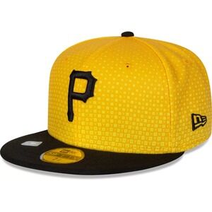 NEW Pittsburgh Pirates City Connect‎ 59FIFTY 7 1/2 Fitted Hat New Era Black/Gold